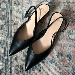 J. Crew Slingback Heels